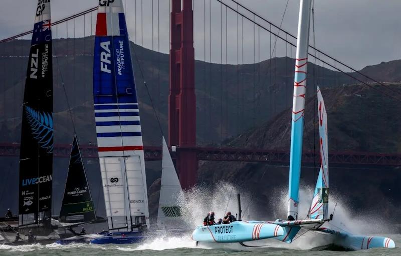 Season 2 ended on a positive note for the Great Britain SailGP Team in San Francisco photo copyright Ricardo Pinto for SailGP taken at Golden Gate Yacht Club and featuring the F50 class