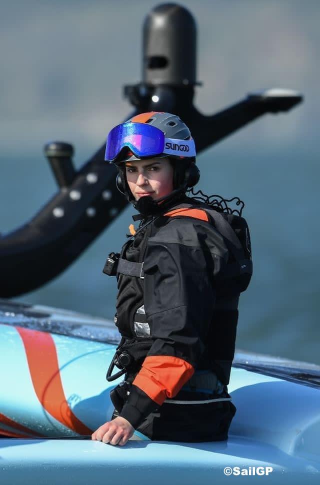 San Francisco Sail GP Grand Final - Hattie training with Team GBR photo copyright SailGP taken at  and featuring the F50 class