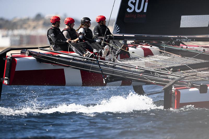Switzerland SailGP Team photo copyright Tomas Moya taken at  and featuring the F50 class