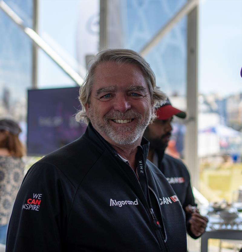 Fred Pye - founder of CanadaSailGP photo copyright SailGP taken at Royal Bermuda Yacht Club and featuring the F50 class