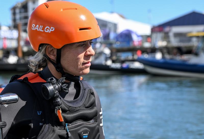 Jo Aleh has joined the New Zealand SailGP Team photo copyright Ricardo Pinto/SailGP taken at Royal Plymouth Corinthian Yacht Club and featuring the F50 class