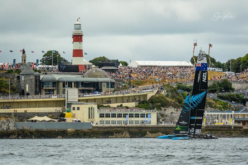 Race Day 2 of the Great Britain Sail Grand Prix in Plymouth - photo © Sam Kurtul / www.worldofthelens.co.uk