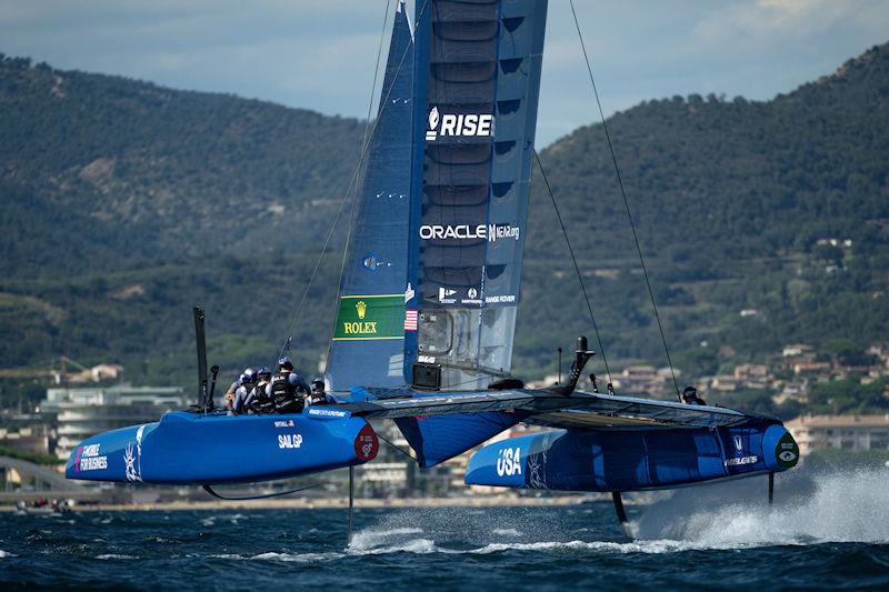 USA SailGP Team helmed by Jimmy Spithill ahead of the Range Rover France Sail Grand Prix in Saint Tropez, France - photo © Jon Buckle for SailGP