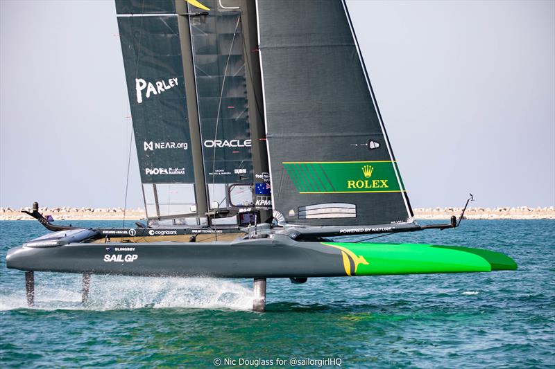 Day 2 of the Dubai Sail Grand Prix presented by P&O Marinas - photo © Nic Douglass for @sailorgirlHQ