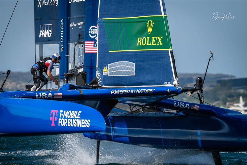 Race Day 1 of the KPMG Australia Sail Grand Prix in Sydney, Australia - photo © Sam Kurtul / www.worldofthelens.co.uk