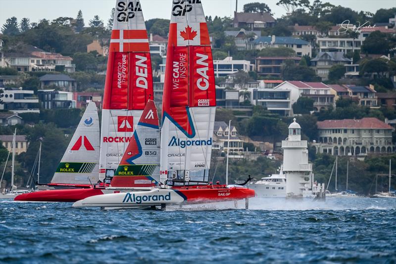 Race Day 1 of the KPMG Australia Sail Grand Prix in Sydney, Australia - photo © Sam Kurtul / www.worldofthelens.co.uk