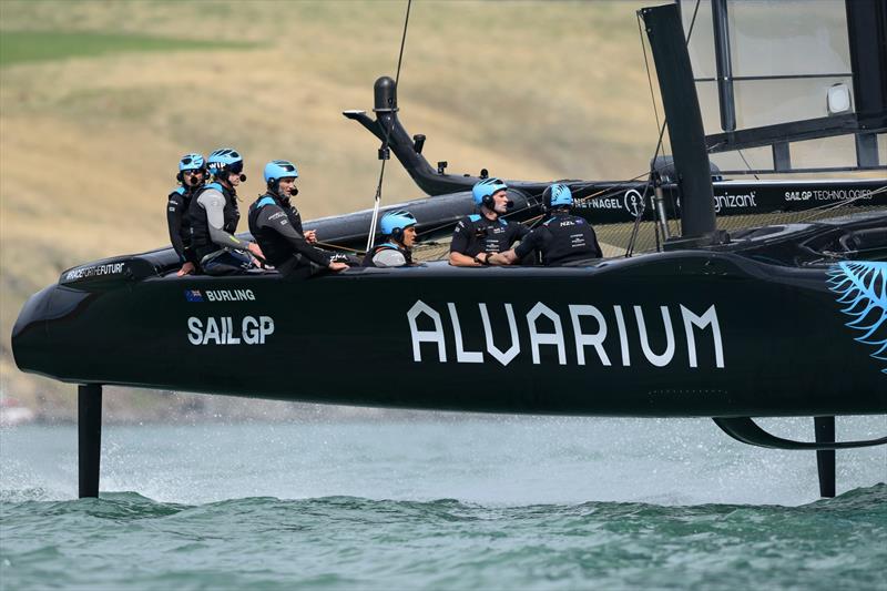 NZSailGP's Amokura is recommissioned an event earlier than initially expected - SailGP Technologies - Lyttleton - March 2023 - photo © SailGP