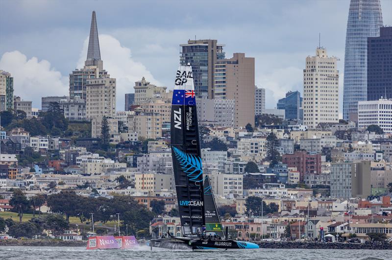 NZSailGP Team practice ahead of the Mubadala SailGP Season 3 Grand Final - photo © Felix Diemer/SailGP