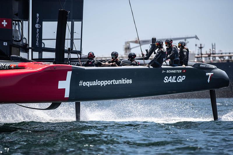 Switzerland SailGP Team - photo © Tomas Moya