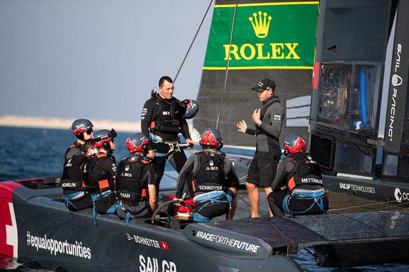 Switzerland SailGP Team starts the UAE leg of Season 4 this weekend - photo © Tomas Moya