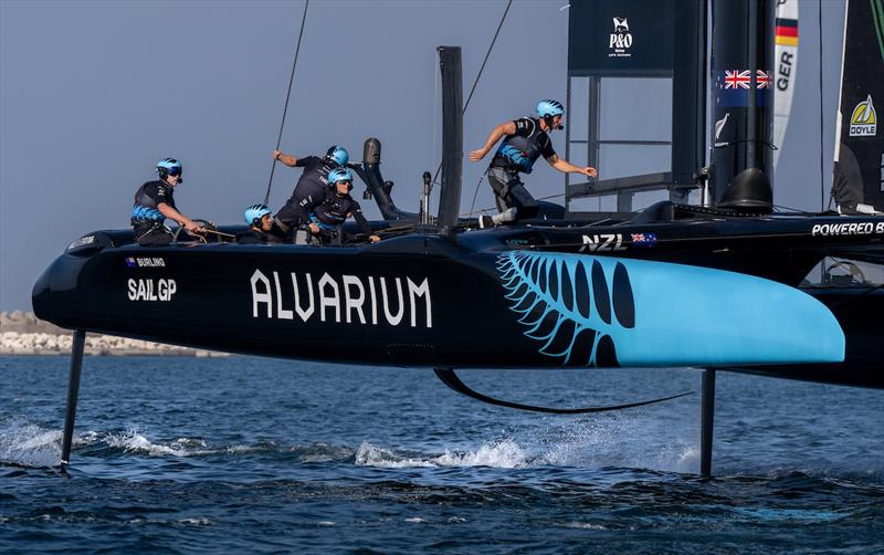 NZSailGP - SailGP Dubai Final Race - December 10, 2023 photo copyright Bob Martin/SailGP taken at Dubai Offshore Sailing Club and featuring the F50 class