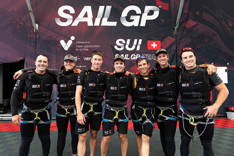 Switzerland SailGP Team  - photo © Tomas Moya PHOTO