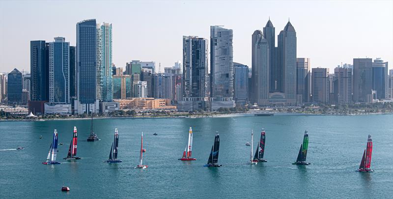 Day 1 - Sail GP - Abu Dhabi - January 12, 2024 - photo © Ricardo Pinto/SailGP