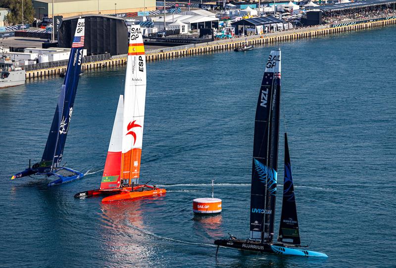 Day 2 - Sail GP - Abu Dhabi - January 13, 2024 - photo © Simon Bruty/SailGP