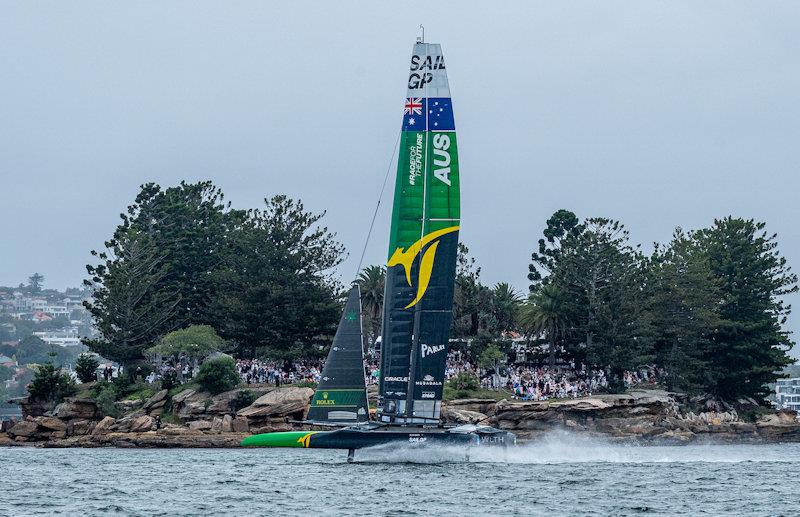 KPMG Australia Sail Grand Prix in Sydney - Day 1 photo copyright Ricardo Pinto for SailGP taken at  and featuring the F50 class
