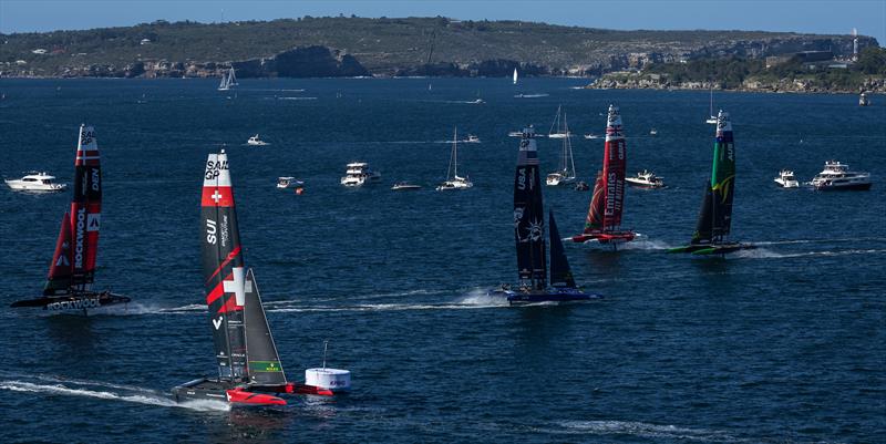 KPMG Australia Sail Grand Prix - Sydney photo copyright Simon Bruty for SailGP taken at Woollahra Sailing Club and featuring the F50 class