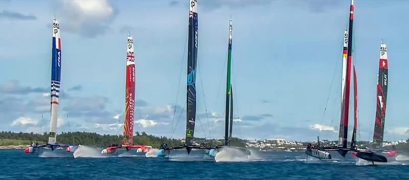 Leg 1 Race 5 - Season 4 - SailGP Bermuda - May 2024 photo copyright SailGP taken at Royal Bermuda Yacht Club and featuring the F50 class