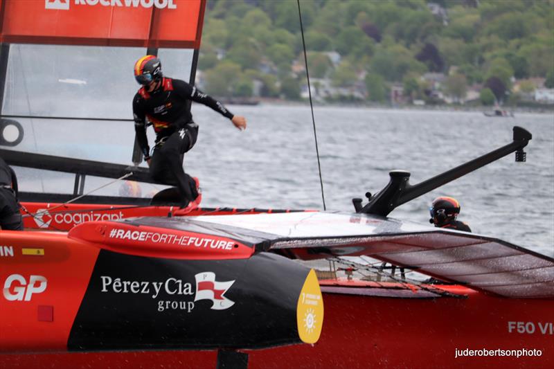 Race Day 1 of the Rockwool Canada Sail Grand Prix in Halifax, Canada - photo © Jude Robertson