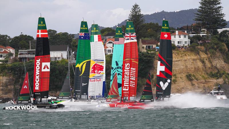  Race Day 2 - Auckland SailGP - January 19,  2024 - photo © Richard Gladwell - Sail-World.com/nz