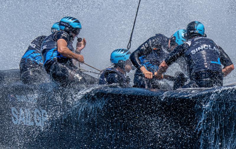  Practice Day -  KPMG Australia Sail Grand Prix - Sydney, Australia - February 7, 2025 - photo © Bob Martin/SailGP