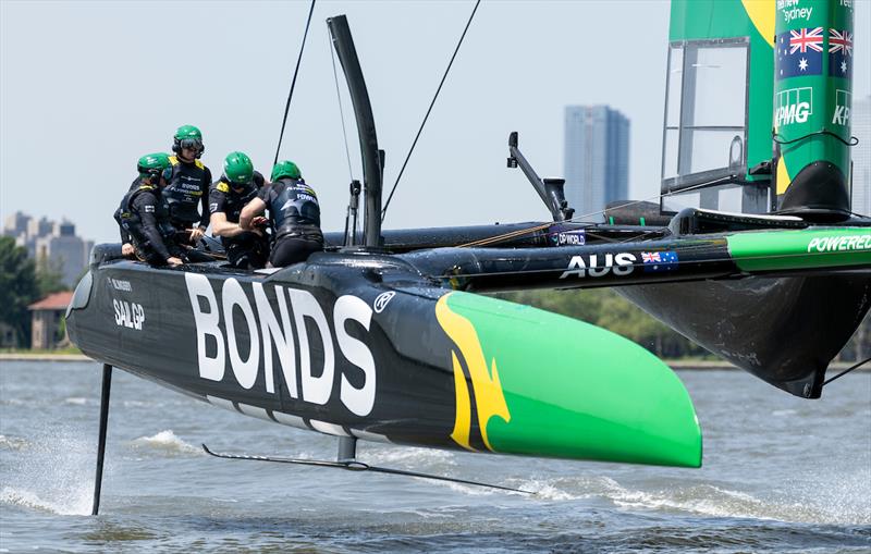 Iconic Aussie brand BONDS joins as Title Partner of the ‘BONDS Flying Roos' SailGP Team - photo © Simon Bruty for SailGP