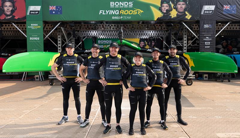Iconic Aussie brand BONDS joins as Title Partner of the ‘BONDS Flying Roos' SailGP Team - photo © Simon Bruty for SailGP