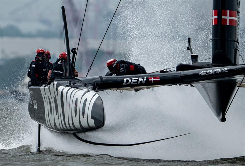Spectacular TV are one of the attractions of SailGP - Day 2 of the Mubadala New York Sail Grand Prix - photo © Ricardo Pinto/SailGP