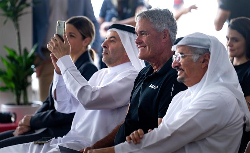 Sir Russell Coutts, SailGP CEO, attends the pre-event press conference ahead of the Emirates Dubai Sail Grand Prix presented by P&O Marinas in Dubai, UAE. November 22, 2024 - photo © Andrew Baker/SailGP