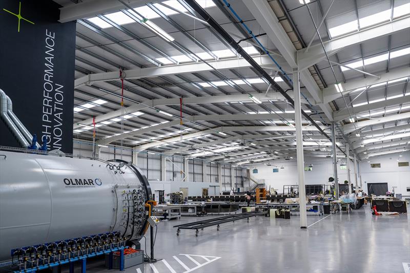 SailGP Team Australia's new wing is worked on at SailGP Technologies -  Southampton - July 2025 - photo © Jason Ludlow/SailGP