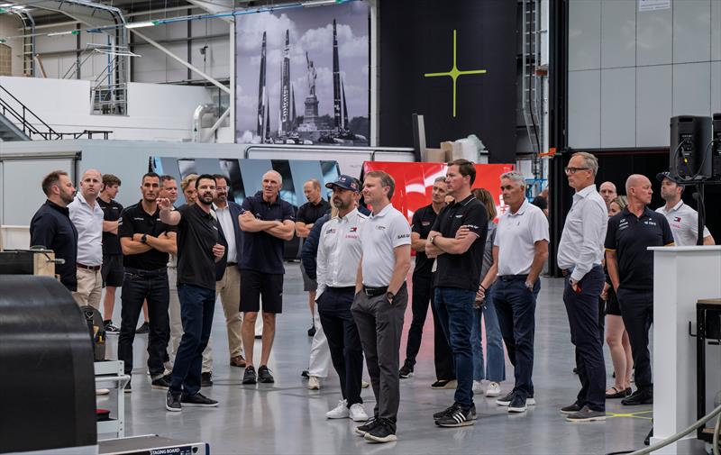 SailGP Team Owners and CEOs at SailGP Technologies ahead of the Emirates Great Britain Sail Grand Prix photo copyright Jason Ludlow for SailGP taken at  and featuring the F50 class