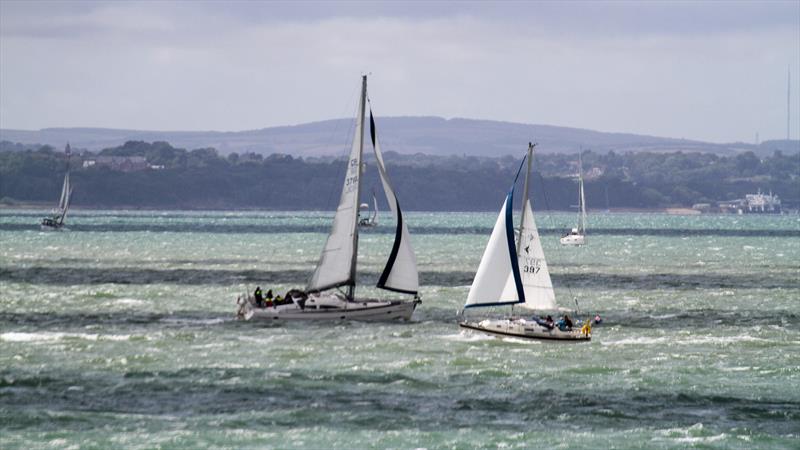 Shortened sail - Pre-Race - SailGP Portsmouth - July 20, 2025 - photo © Richard Gladwell - Sail-World.com / nz