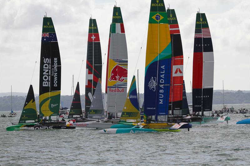 Day 2 - SailGP Portsmouth - July 20, 2025 - photo © Richard Gladwell - Sail-World.com/nz