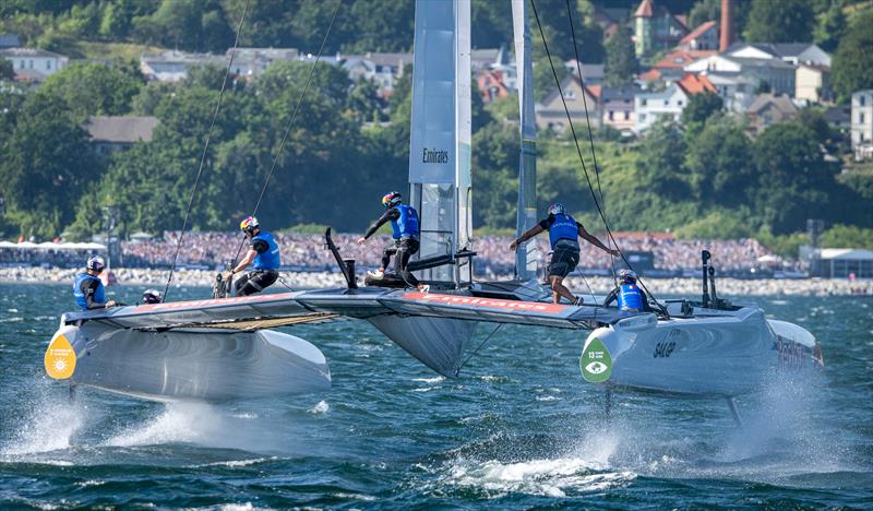 Italy - Day 1 - Sail GP Germany - August 16, 2025 - photo © Ricardo Pinto/SailGP