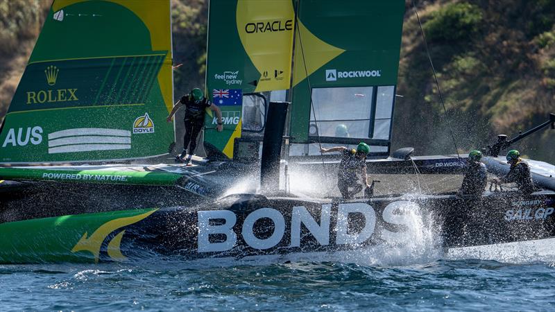 Australia - Race Day 1 - Rockwool France SailGP - Saint Tropez - September 12, 2025 - photo © Jonathan Nackstrand/SailGP