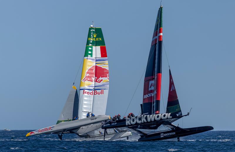 France and Denmark - Race Day 1 - Rockwool France SailGP - Saint Tropez - September 12, 2025 - photo © Felix Diemer/SailGP