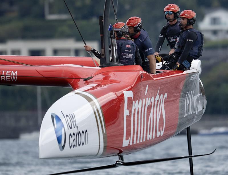 Emirates GBR - Race Day 2 of the Rolex Switzerland Sail Grand Prix - Geneva, Switzerland - September 21, 2025 - photo © Emirates GBR