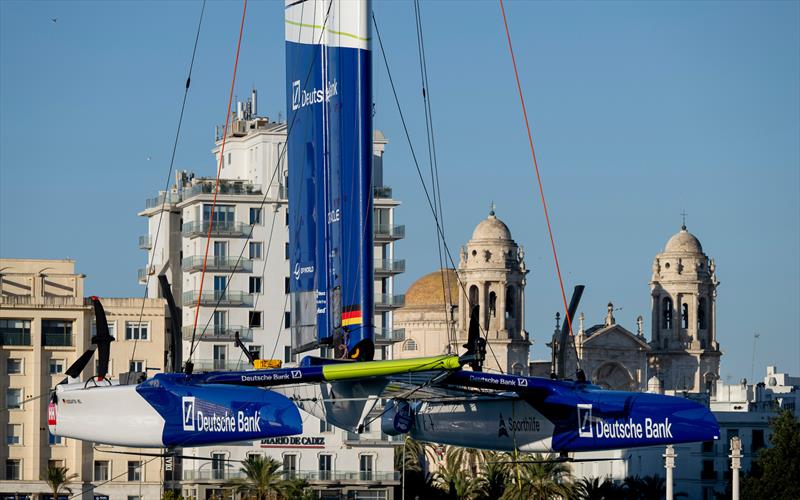 Germany -  Practice Day -  DP World Spain Sail Grand Prix -  Cadiz, Spain - October 3, 2025 - photo © Felix Diemer/SailGP