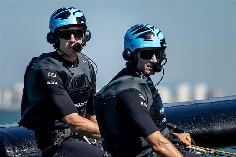 Black Foils - New Zealand -  Day 1 -  DP World Spain Sail Grand Prix -  Cadiz, Spain - October 3, 2025 - photo © Felix Diemer/SailGP
