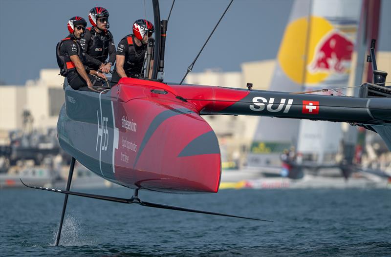 Swiss SailGP Team closes Abu Dhabi event