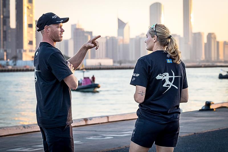 Launch and Christening - Artemis Racing - SailGP - November 2025 - Abu Dhabi, UAE photo copyright Artemis Racing taken at  and featuring the F50 class