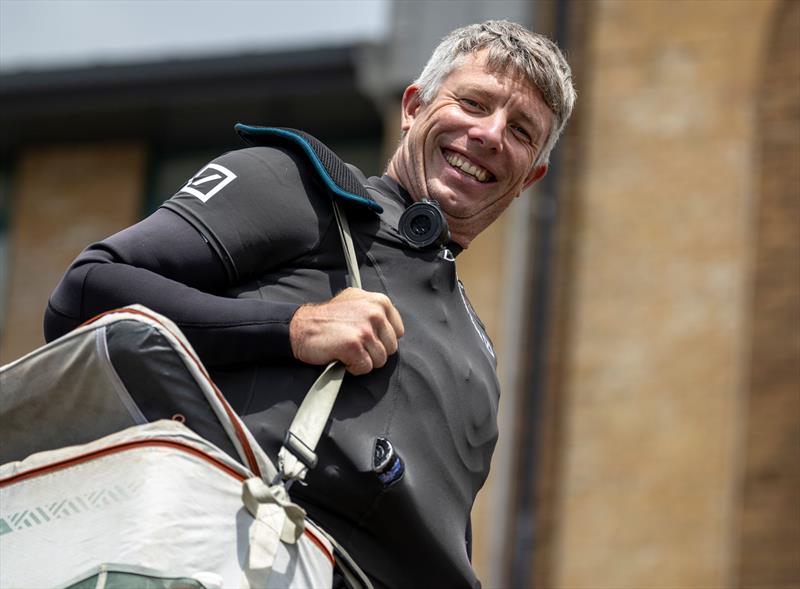The Emirates Great Britain SailGP Team's new Wing Trimmer, Stuart Bithell - photo © Felix Diemer for SailGP