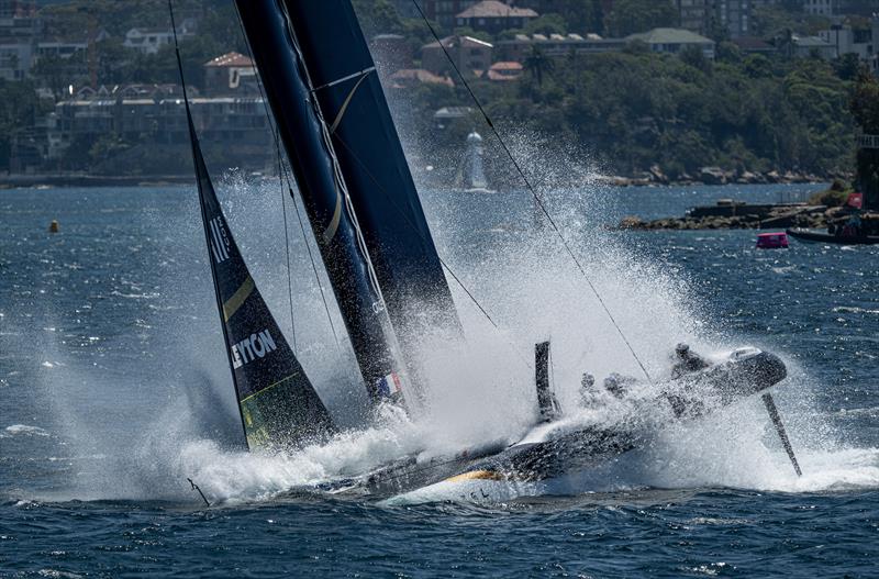 Australia nosedives - SailGP - February 2025 - Sydney, Australia - photo © Jason Ludlow/SailGP