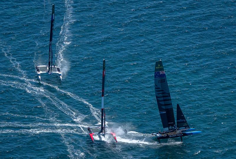 Swiss SailGP Team shows resilience in Perth