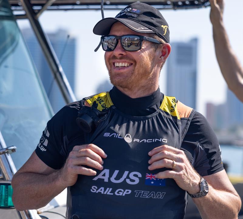 Tom Slingsby, three times Rolex SailGP Champion joined the Rolex family of testimonees in 2023 photo copyright Rolex / Felix Diemer for SailGP taken at  and featuring the F50 class