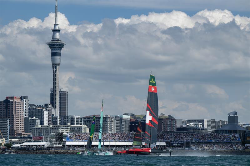 Racing continues for the Switzerland SailGP Team
