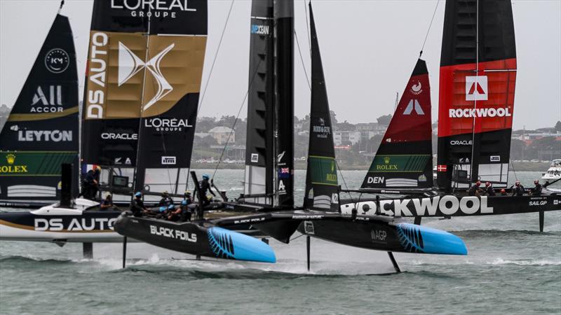 Black Foils (NZL) - Day 1 - ITM NZ SailGP - Auckland - February 14, 2026 - photo © Richard Gladwell - Sail-World.com/nz
