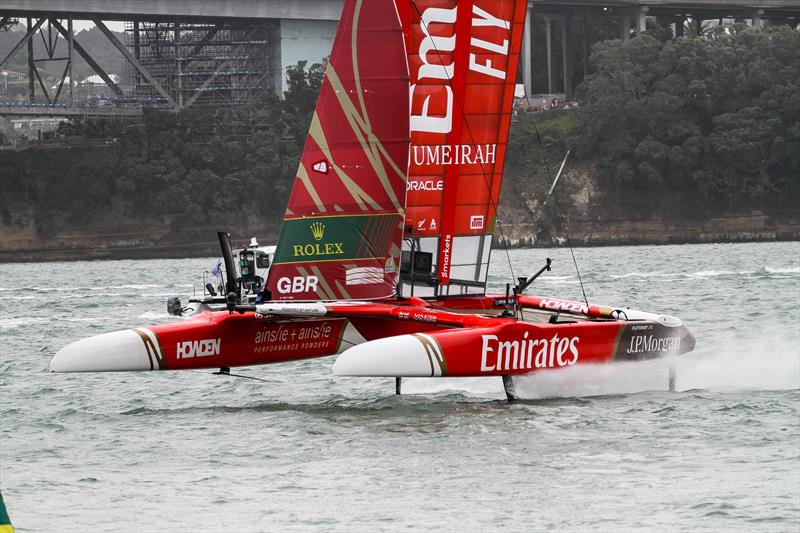 Emirates GBR - Day 1 - ITM NZ SailGP - Auckland - February 14, 2026 - photo © Richard Gladwell - Sail-World.com/nz