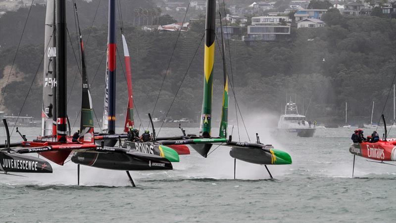 Bonds Flying Roos - Day 1 - ITM NZ SailGP - Auckland - February 14, 2026 - photo © Richard Gladwell - Sail-World.com/nz