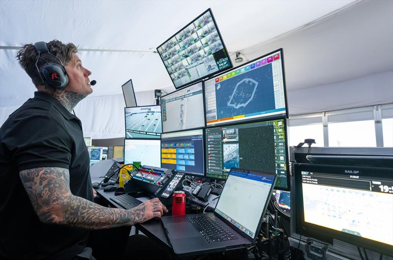 The Control Area - Day 2 of ITM NZ SailGP - Auckland - February 15, 2026 - photo © Andrew Baker/SailGP
