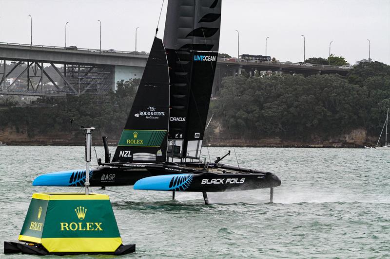 Black Foils - Day 1 of ITM NZ SailGP - Auckland - February 14, 2026 - photo © Richard Gladwell - Sail-World.com/nz